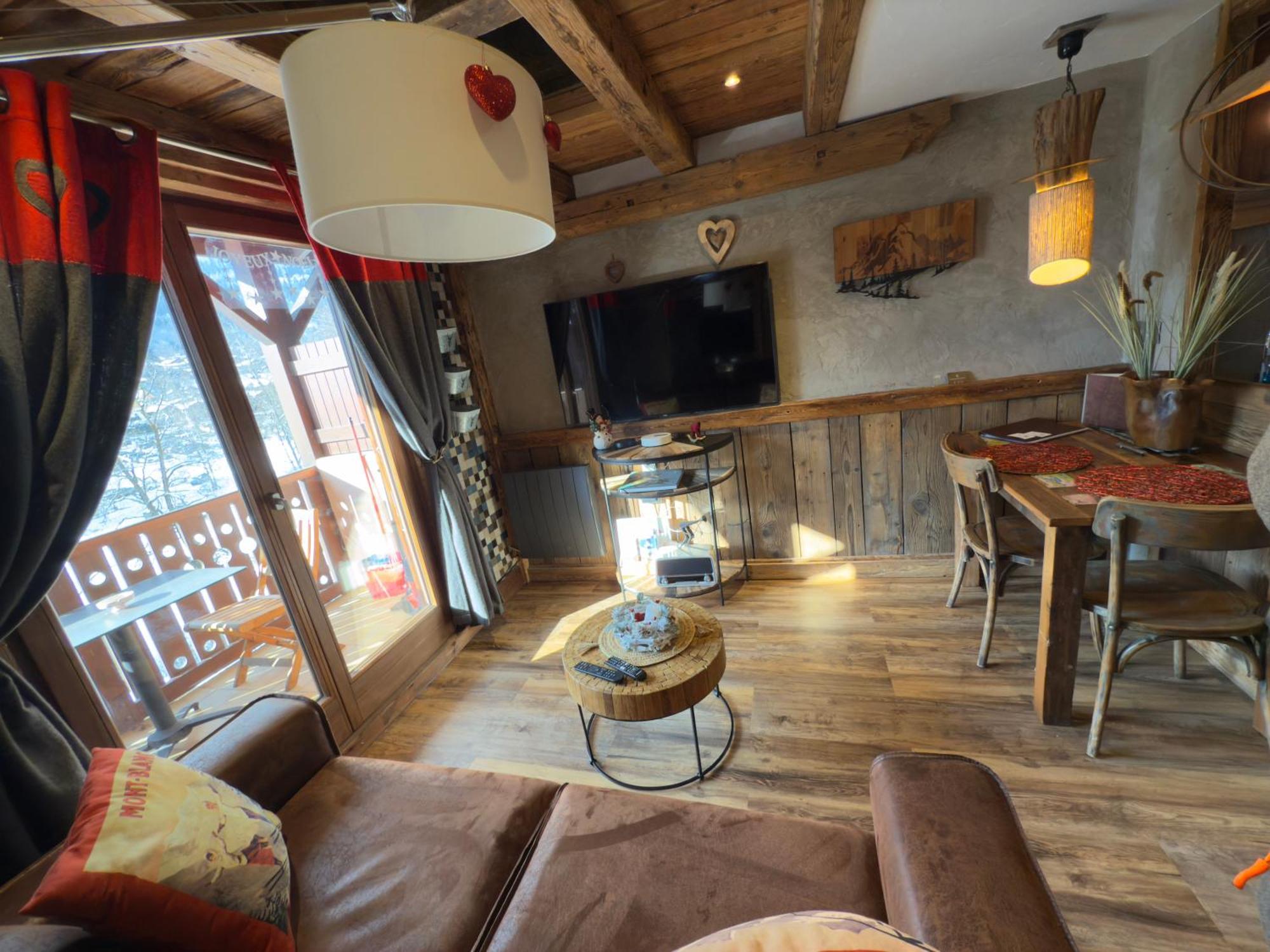 Apartament Le Coup De Coeur Les Houches Zewnętrze zdjęcie